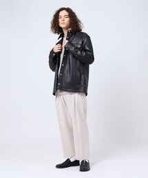 tk.TAKEO KIKUCHI（ティーケータケオキクチ）の「◇Schott レザー