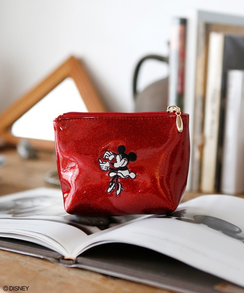 セール ミニーマウス スパークリップミニポーチ ポーチ Disney ディズニー のファッション通販 Zozotown