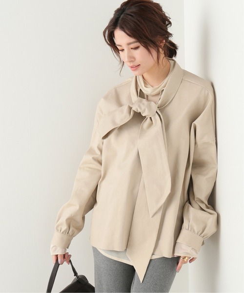 jejia（ジェジア）の「【JEJIA】コンビビッグポケットシャツ 