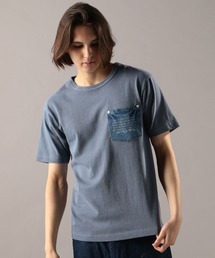 AVIREX | 【TYPE BLUE/タイプブルー】デニムポケット Tシャツ/DENIM POCKET T-SHIRT(Tシャツ/カットソー)