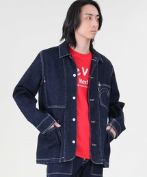 Levi's Red デニム トレンチコート　Mサイズ Levi's（リーバイス）の「【Levi's】「RED」デニムコート