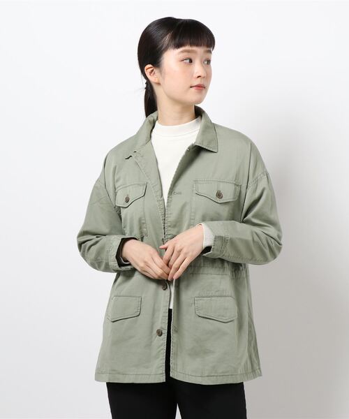 Lugnoncure ルノンキュール の バイオ加工サファリジャケット その他アウター Wear