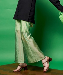 MAISON SPECIAL | シースルーレイヤードパンツ【MAISON SPECIAL/メゾンスペシャル】(その他パンツ)