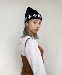 SANSeLF | 【SANSeLF】logo knit beanie sana13(ニットキャップ/ビーニー)