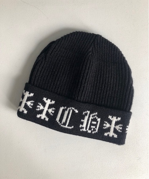 SANSeLF(サンセルフ)の「【SANSeLF】logo knit beanie sana13(ニットキャップ/ビーニー・レディース・ホワイト/ブラック・FREE)」の11枚目の写真