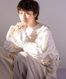 niko and... | タイプライター2WAYブラウス(シャツ/ブラウス)