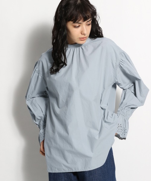「niko and...」 ノースリーブブラウス MEDIUM インディゴブルー レディース niko and… 「niko and」 ノースリーブブラウス MEDIUM