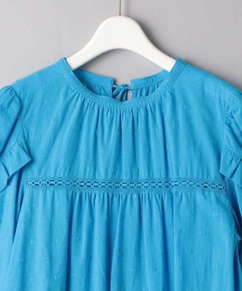 MUVEIL（ミュベール）の「＜MUVEIL（ミュベール）＞ドット レース マキシワンピース ■■■（ワンピース・レディース・コバルトブルー/ブラック・36）」の12枚目の写真