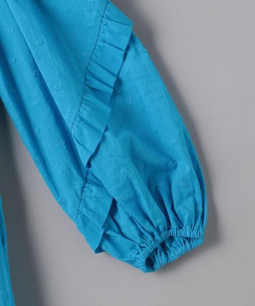 MUVEIL（ミュベール）の「＜MUVEIL（ミュベール）＞ドット レース マキシワンピース ■■■（ワンピース・レディース・コバルトブルー/ブラック・36）」の14枚目の写真