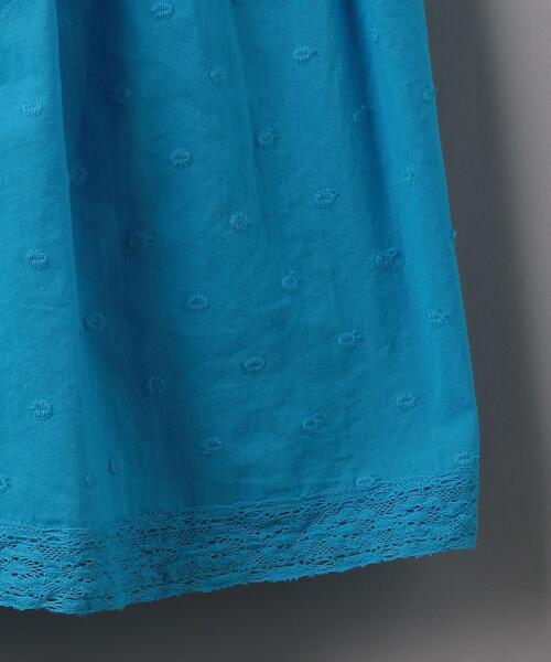 MUVEIL（ミュベール）の「＜MUVEIL（ミュベール）＞ドット レース マキシワンピース ■■■（ワンピース・レディース・コバルトブルー/ブラック・36）」の15枚目の写真