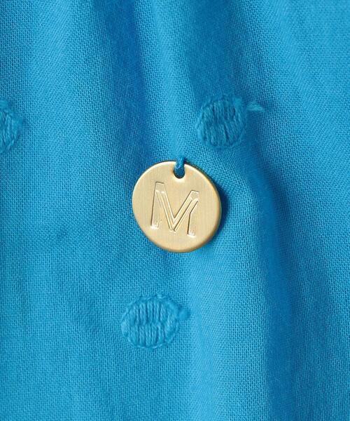 MUVEIL（ミュベール）の「＜MUVEIL（ミュベール）＞ドット レース マキシワンピース ■■■（ワンピース・レディース・コバルトブルー/ブラック・36）」の16枚目の写真