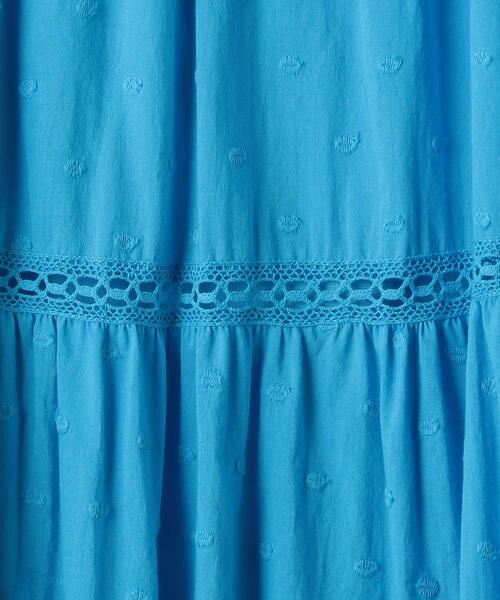 MUVEIL（ミュベール）の「＜MUVEIL（ミュベール）＞ドット レース マキシワンピース ■■■（ワンピース・レディース・コバルトブルー/ブラック・36）」の17枚目の写真