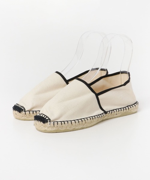 URBAN RESEARCH DOORS（アーバンリサーチドアーズ）の「SOIL　ESPADRILLES SLIP-ON∴（スリッポン・レディース・ブラック/アイボリー・38/39/37）」の6枚目の写真