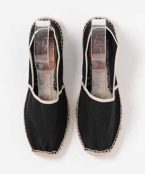URBAN RESEARCH DOORS（アーバンリサーチドアーズ）の「SOIL　ESPADRILLES SLIP-ON∴（スリッポン・レディース・ブラック/アイボリー・38/39/37）」の5枚目の写真