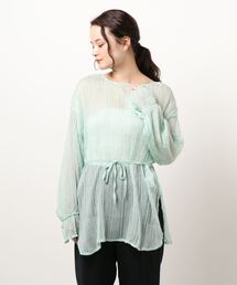 RETRO GIRL | シアーチュニックブラウス(シャツ/ブラウス)