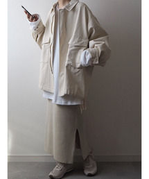 ISOOK | Big pocket cotton denim jacket / ビッグポケットコットンデニムジャケット（mi select）(デニムジャケット)