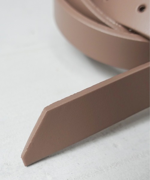 Loose/ルース(ルース)の「デザインバックルロングレザーベルト(ベルト・メンズ・ブラック/グレイッシュベージュ・FREE)」の8枚目の写真