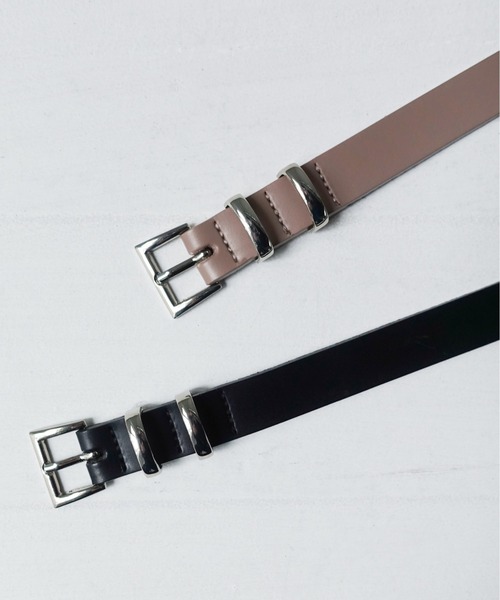 新品★ UNUSED ロングレザーベルト 黒 ロングレザーベルト - ブラック | ZARA Japan / 日本