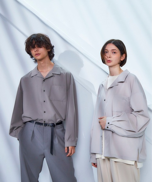 Loose/ルース(ルース)の「デザインバックルロングレザーベルト(ベルト・メンズ・ブラック/グレイッシュベージュ・FREE)」の4枚目の写真