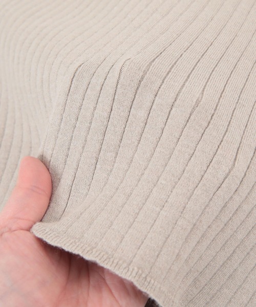 titivate（ティティベイト）の「ｽｸｴｱﾈｯｸﾆｯﾄﾀﾝｸﾄｯﾌﾟ（タンクトップ・レディース・ブラック/パープル/ブラウン系その他/グレイッシュベージュ・S/M/L）」の20枚目の写真