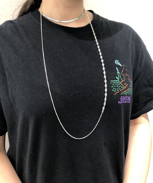 Bonjour Girl（ボンジュールガール）の「Casselini/ チェーンコンビネックレス（ネックレス・レディース・シルバー/ゴールド・FREE）」の11枚目の写真