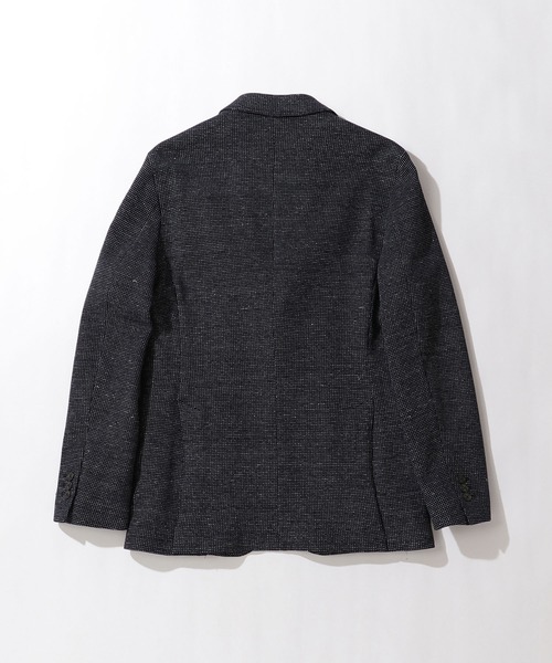 Cricket（クリケット）の「[クリケット1960] Cricket 1960 メランジニット生地 ジャケット（テーラードジャケット・メンズ・ネイビー・M/46/XL/50/S/44/L/48）」の7枚目の写真