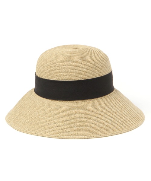 GLOBAL WORK（グローバルワーク）の「UVカット冷感キャペリン/926047（ハット・レディース・ブラック/ダークブラウン・FREE）」の3枚目の写真