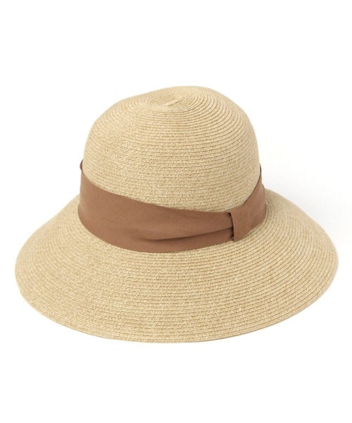 GLOBAL WORK（グローバルワーク）の「UVカット冷感キャペリン/926047（ハット・レディース・ブラック/ダークブラウン・FREE）」の13枚目の写真