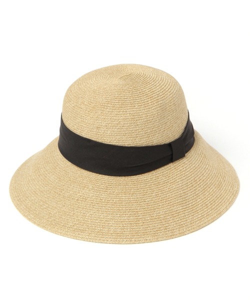 GLOBAL WORK（グローバルワーク）の「UVカット冷感キャペリン/926047（ハット・レディース・ブラック/ダークブラウン・FREE）」の14枚目の写真