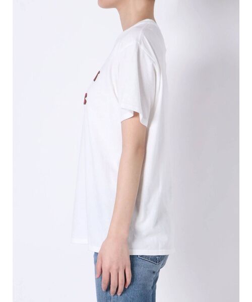 Ungrid(アングリッド)の「ロゴ発砲プリントTee(Tシャツ/カットソー・レディース・チャコールグレー/オフホワイト・FREE)」の19枚目の写真