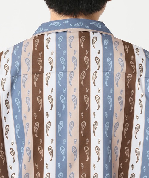 セール】【WEB限定 柄シャツ+スラックス セットアップ】RETRO