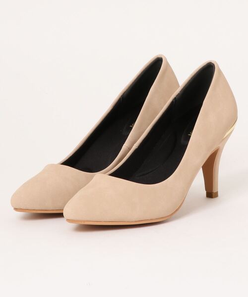 SUNNY ROOM（サニールーム）の「ゴールドプレートプレーンパンプス　7530（パンプス・レディース・ピンク/ホワイト/ベージュ/ブラック・L/M/S/LL）」の4枚目の写真