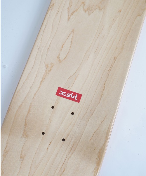 X-girl（エックスガール）の「#1 FACE SKATE DECK（その他雑貨・レディース・レッド/イエロー/ブルー/マルチ/ホワイト/ブラック・S/M）」の9枚目の写真