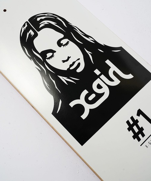 X-girl（エックスガール）の「#1 FACE SKATE DECK（その他雑貨・レディース・レッド/イエロー/ブルー/マルチ/ホワイト/ブラック・S/M）」の13枚目の写真