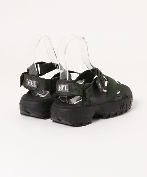 MEI（メイ）の「MEI Recycled nylon tape SANDAL 厚底シャークソール スポーツサンダル（サンダル・メンズ・ベージュ/ブラック/ネイビー/ブラウン/オリーブ・37/38/36/43/41/42）」の6枚目の写真