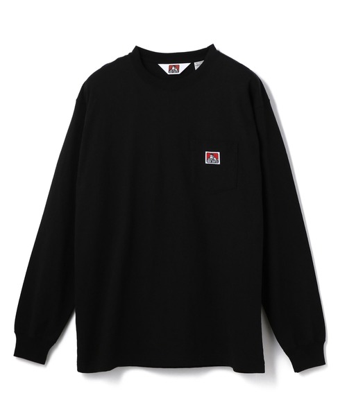 BEN DAVIS/WHITE LABEL（ベンデイビス ホワイトラベル）の「BENDAVIS/ベンデイビス/長袖ポケットTシャツ（Tシャツ/カットソー・メンズ・ブラック/ベージュ/グレー/オレンジ/ブラック系その他/グレイッシュブルー/ホワイト/ダークグリーン/パープル/カーキ/ブルー/ピンク系その他/ダークオレンジ/セージグリーン/ライトグリーン/ロイヤルブルー/ゴールド/ネイビー/バーガンディー・LARGE/MEDIUM/SMALL/X-LARGE）」の21枚目の写真