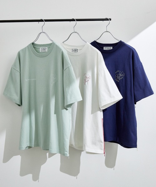 JUNRED（ジュンレッド）の「【 it iCON 】Emotional photo tee（Tシャツ/カットソー・メンズ・ホワイト/ネイビー/ミント・M/L）」の4枚目の写真