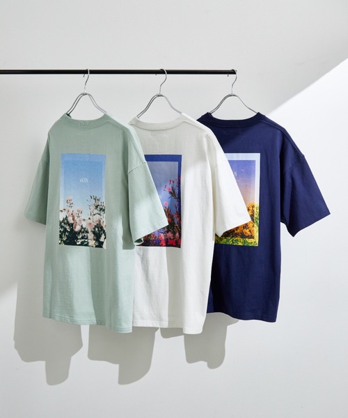 JUNRED（ジュンレッド）の「【 it iCON 】Emotional photo tee（Tシャツ/カットソー・メンズ・ホワイト/ネイビー/ミント・M/L）」の5枚目の写真