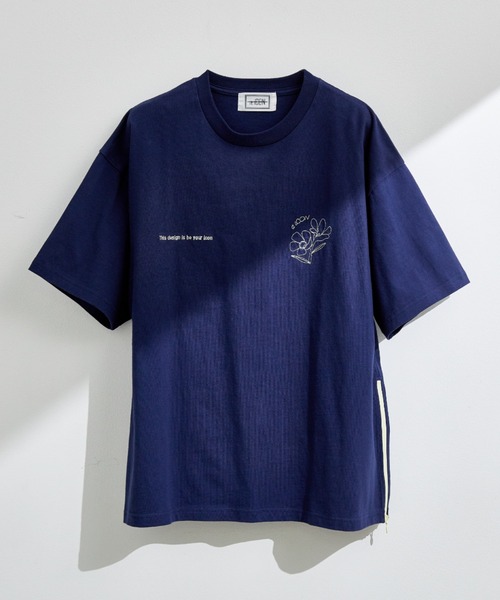 JUNRED（ジュンレッド）の「【 it iCON 】Emotional photo tee（Tシャツ/カットソー・メンズ・ホワイト/ネイビー/ミント・M/L）」の11枚目の写真