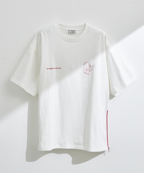 JUNRED（ジュンレッド）の「【 it iCON 】Emotional photo tee（Tシャツ/カットソー・メンズ・ホワイト/ネイビー/ミント・M/L）」の13枚目の写真