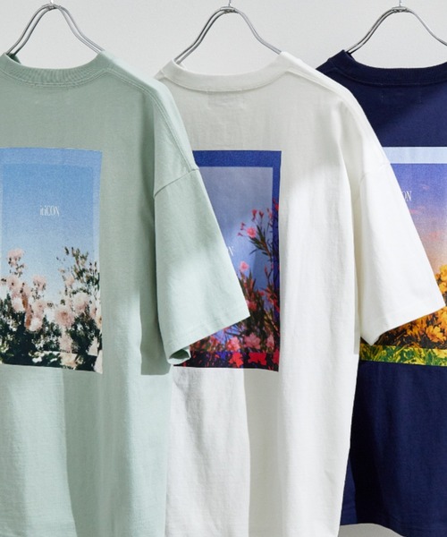 JUNRED（ジュンレッド）の「【 it iCON 】Emotional photo tee（Tシャツ/カットソー・メンズ・ホワイト/ネイビー/ミント・M/L）」の6枚目の写真