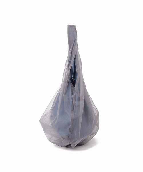 HELOYSE（エロイーズ）の「【HELOYSE/エロイーズ】 BALOON TULLE BAG：バッグ◆（トートバッグ・レディース・グレー/ベージュ・FREE）」の7枚目の写真