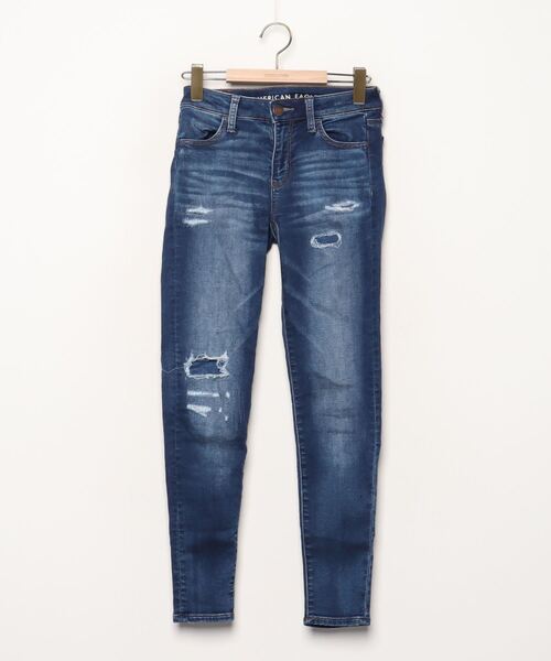 ブランド古着 ダメージ加工デニムパンツ デニムパンツ American Eagle アメリカンイーグル のファッション通販 Zozoused