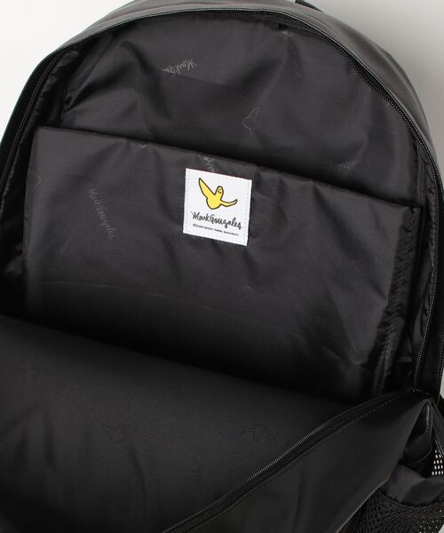 Mark Gonzales(マーク・ゴンザレス)の「MARK GONZALES/マークゴンザレス【web限定】 ダブルボードストラップ付 フェイクレザーバックパック(バックパック/リュック・メンズ・ブラック・FREE)」の4枚目の写真