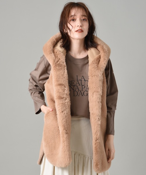 ※ きなここ☆ Design aera プードルファームートンベスト.*˚ INTERPLANET（インタープラネット）の「【anana】エコムートン