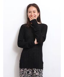 Ungrid | シアーロングスリーブニット(ニット/セーター)