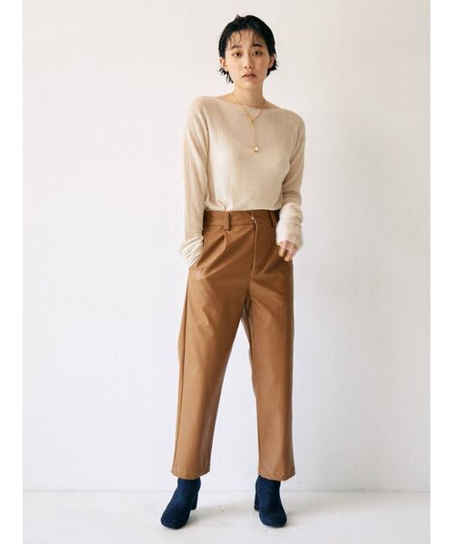 Ungrid（アングリッド）の「シアーロングスリーブニット（ニット/セーター・レディース・アイボリー/パープル/ブラック・FREE）」の14枚目の写真