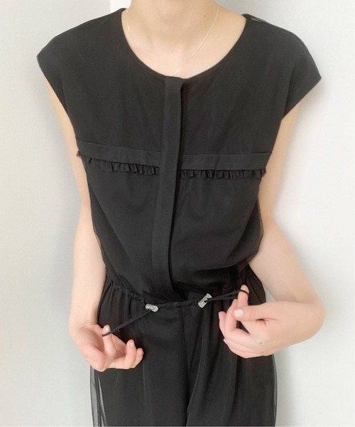 Charles Chaton（シャルルシャトン）の「tulle all-in-one（サロペット/オーバーオール・レディース・ブラック/ピンク・FREE）」の21枚目の写真
