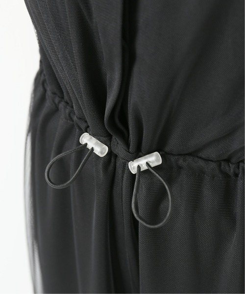 Charles Chaton（シャルルシャトン）の「tulle all-in-one（サロペット/オーバーオール・レディース・ブラック/ピンク・FREE）」の7枚目の写真