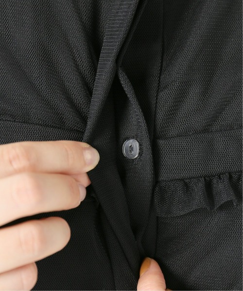 Charles Chaton（シャルルシャトン）の「tulle all-in-one（サロペット/オーバーオール・レディース・ブラック/ピンク・FREE）」の12枚目の写真